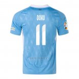 Camiseta Belgica Jugador Doku Segunda 2024