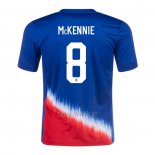Camiseta Estados Unidos Jugador McKennie Segunda 2024