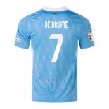 Camiseta Belgica Jugador De Bruyne Segunda 2024