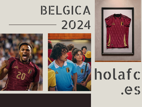 Camiseta Belgica 2024