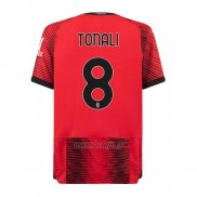 Camiseta AC Milan Jugador Tonali Primera 2023-2024