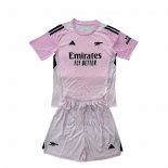 Camiseta Arsenal Portero Nino 2025-2026 Rosa