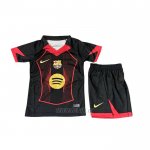 Camiseta Barcelona Special Nino 2025-2026 Negro Rojo
