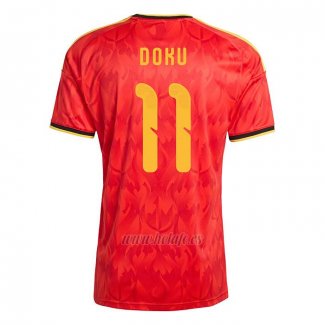Camiseta Belgica Jugador Jeremy Doku Primera 2026