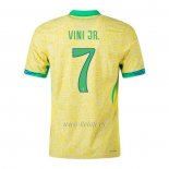 Camiseta Brasil Jugador Vini JR. Segunda 2024