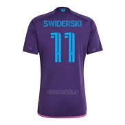 Camiseta Charlotte FC Jugador Swiderski Segunda 2023-2024