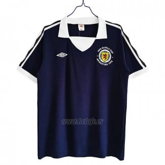 Camiseta Escocia Primera Retro 1978