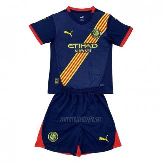 Camiseta Girona Segunda Nino 2024-2025