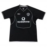 Camiseta Manchester United Portero Retro 2000-2002 Negro