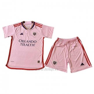 Camiseta Orlando City Segunda Nino 2024-2025