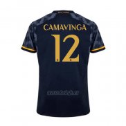 Camiseta Real Madrid Jugador Camavinga Segunda 2023-2024