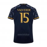 Camiseta Real Madrid Jugador Valverde Segunda 2023-2024