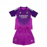 Camiseta Real Madrid Portero Nino 2025-2026 Purpura