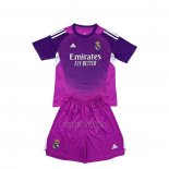 Camiseta Real Madrid Portero Nino 2025-2026 Purpura