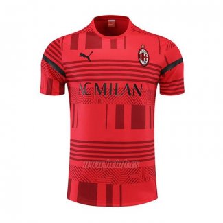 Camiseta de Entrenamiento AC Milan 2022-2023 Rojo