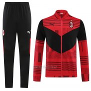 Chandal de Chaqueta del AC Milan 2022-2023 Rojo