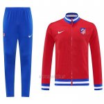 Chandal de Chaqueta del Atletico Madrid 2025-2026 Blanco Rojo