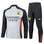 Chandal de Sudadera del Benfica 2024-2025 Gris