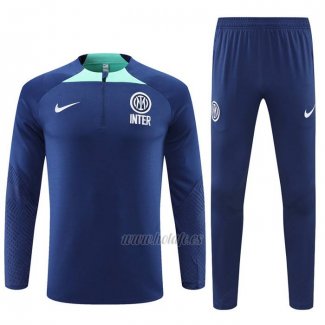 Chandal de Sudadera del Inter Milan 2022-2023 Azul