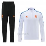 Chandal de Sudadera del Real Madrid 2021-2022 Blanco