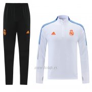 Chandal de Sudadera del Real Madrid 2021-2022 Blanco