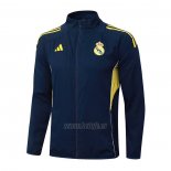 Chaqueta del Real Madrid 2025-2026 Azul Amarillo