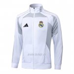 Chaqueta del Real Madrid 2025-2026 Blanco Gris