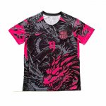 Tailandia Camiseta Barcelona Dragon 2025-2026 Negro Rojo