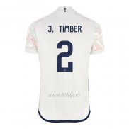 Camiseta Ajax Jugador J.Timber Primera 2023-2024
