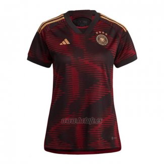 Camiseta Alemania Segunda Mujer 2022