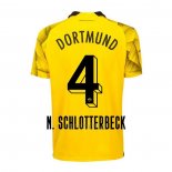 Camiseta Borussia Dortmund Jugador N.Schlotterbeck Cup 2023-2024