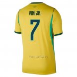 Camiseta Brasil Jugador Vinicius Jr Primera 2026