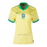 Camiseta Brasil Primera Mujer 2024