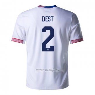 Camiseta Estados Unidos Jugador Dest Primera 2024