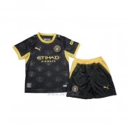 Camiseta Manchester City Segunda Nino 2026-2027