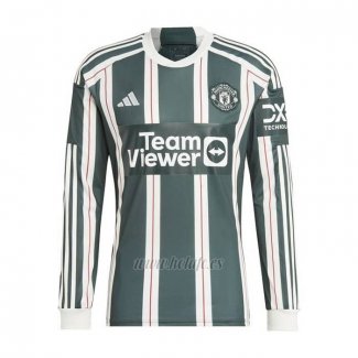 Camiseta Manchester United Segunda Manga Larga 2023-2024