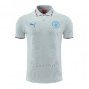 Camiseta Polo del Manchester City 2022-2023 Gris