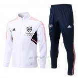 Chandal de Chaqueta del Arsenal Nino 2022-2023 Blanco