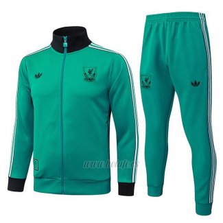 Chandal de Chaqueta del Liverpool 2025-2026 Verde