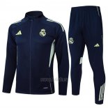 Chandal de Chaqueta del Real Madrid 2025-2026 Azul Oscuro
