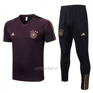 Chandal del Alemania Manga Corta 2022-2023 Marron