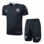 Chandal del Chelsea Manga Corta 2025-2026 Gris - Pantalon Corto