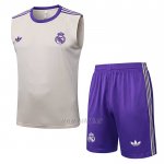 Chandal del Real Madrid Sin Mangas 2025-2026 Amarillo