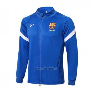 Chaqueta del Barcelona 2021-2022 Azul y Blanco