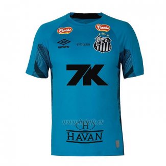 Tailandia Camiseta Santos Portero 2025 Azul