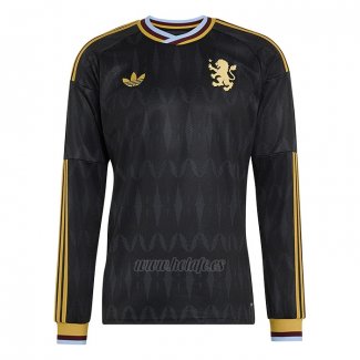 Camiseta Aston Villa Segunda Manga Larga 2026-2027