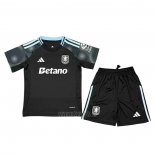 Camiseta Aston Villa Segunda Nino 2025-2026