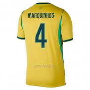 Camiseta Brasil Jugador Marquinhos Primera 2026