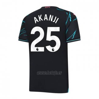 Camiseta Manchester City Jugador Akanji Tercera 2023-2024