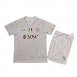 Camiseta Napoli Segunda Nino 2025-2026